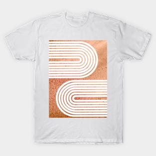 Terracotta boho arches 2 T-Shirt